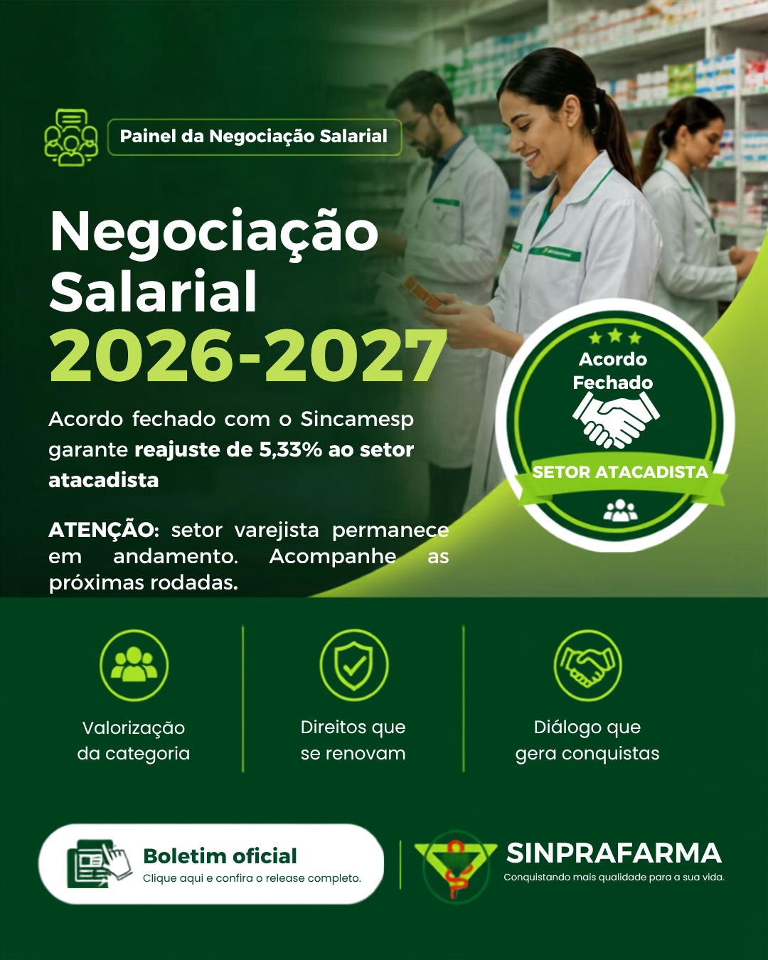 Campanha Salarial Release 1